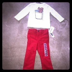 Old Navy Set  baby girl size 18-24 M